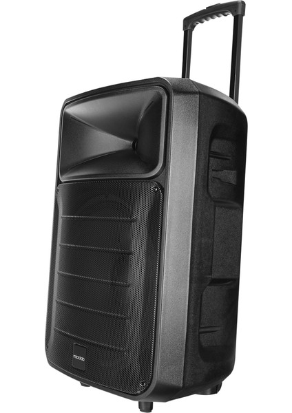 MICROLAB M63, 120W, Taşınabilir, BT/USB/AUX/TF/TWS, RGB Işıklı, xxxxxx mAh Batarya, 2adet UHF Mikrofon, Karaoke/Parti, Bluetooth Speaker,